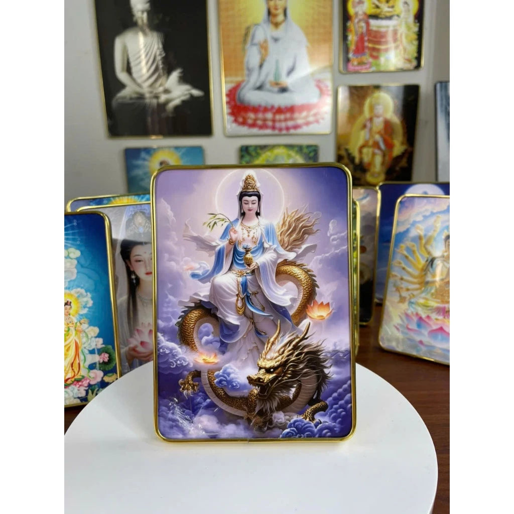(80 mẫu) Tranh Phật Tráng Gương Để Bàn Tổng Hợp Nhiều Mẫu