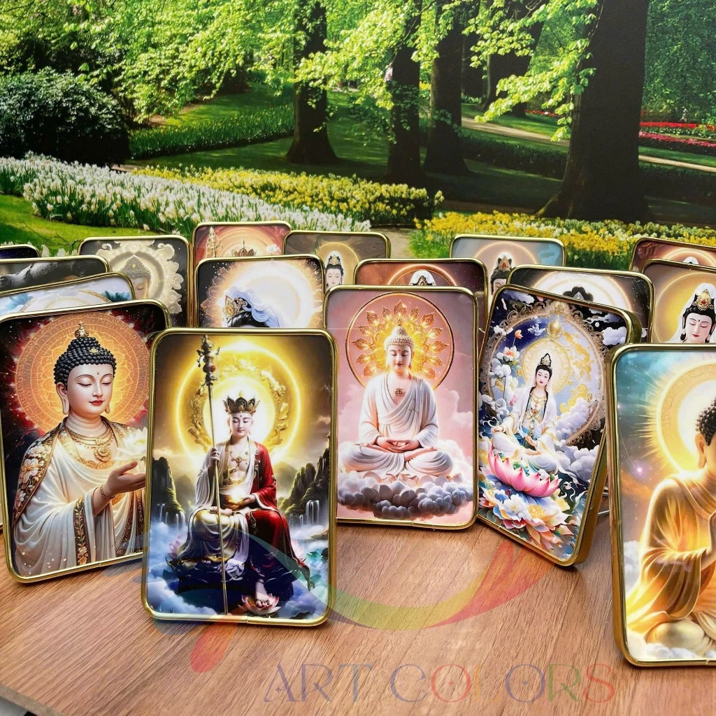 (80 mẫu) Tranh Phật Tráng Gương Để Bàn Tổng Hợp Nhiều Mẫu