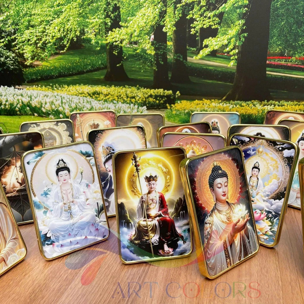(80 mẫu) Tranh Phật Tráng Gương Để Bàn Tổng Hợp Nhiều Mẫu