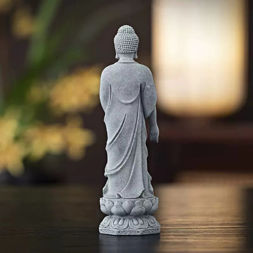 Bộ Tượng Tây Phương Tam Thánh – Phật A Di Đà, Quan Thế Âm Bồ Tát, Đại Thế Chí Bồ Tát - Tượng Decor Bột Đá Cao Cấp