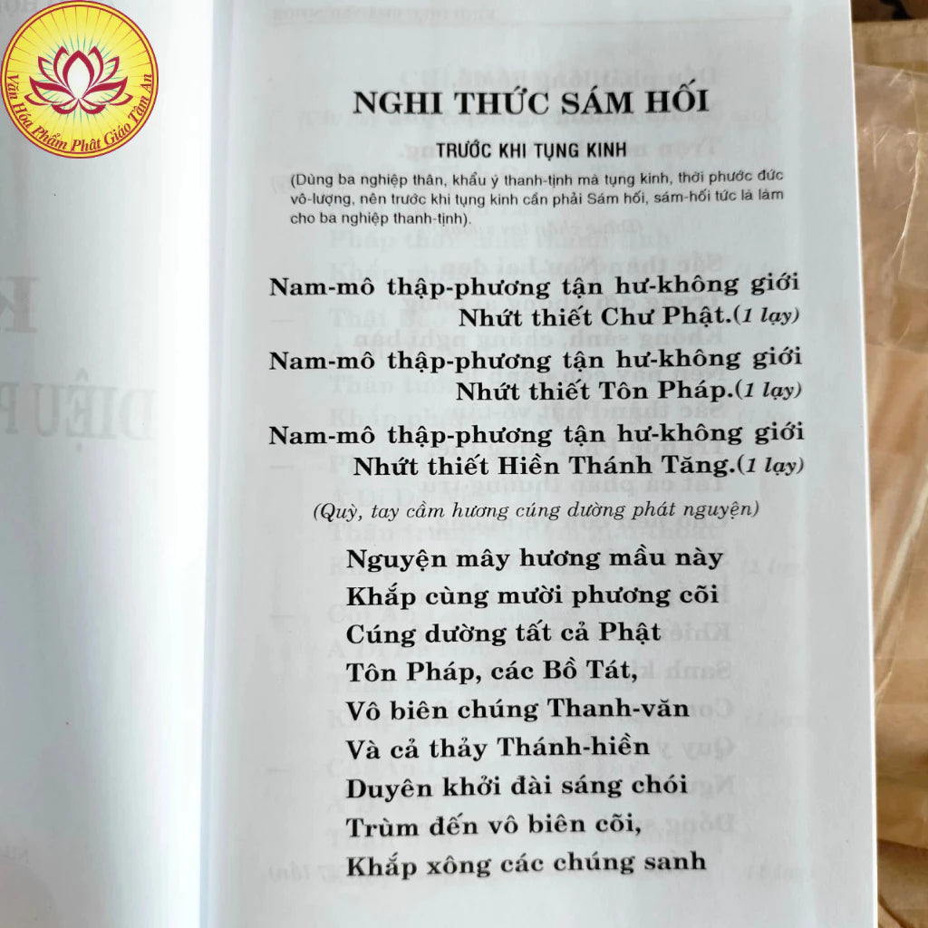 Kinh Diệu Pháp Liên Hoa Bìa Da